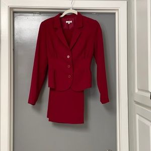 Red Cache Pants Suit